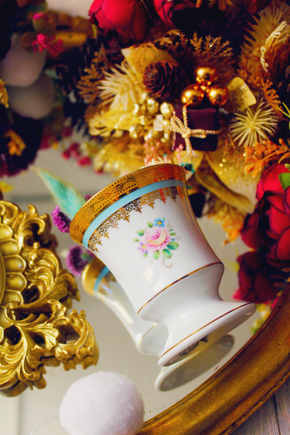 Bougie bijou royale - parfum citron meringué
