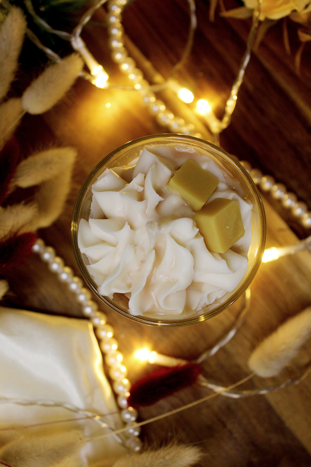 Bougie gourmande "Caramel latte" parfum caramel beurre salé