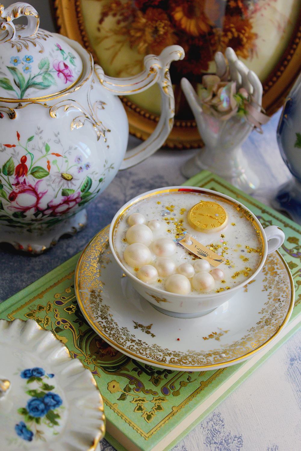 Bougie parfumée décorative Lady Sophie parfum vanille