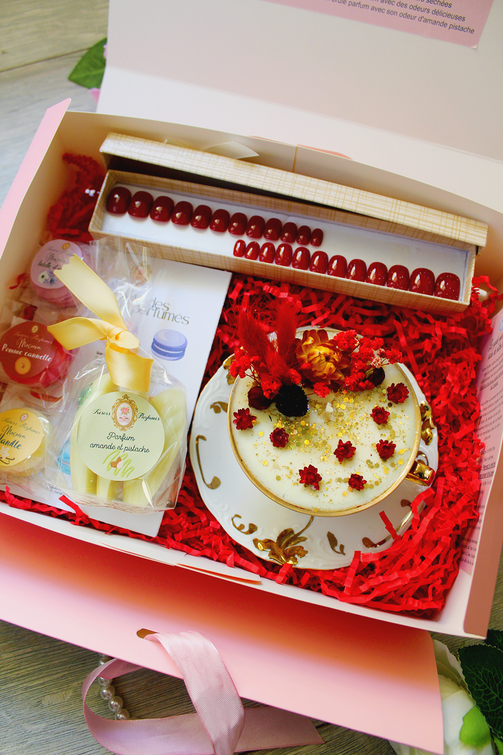 Coffret parfumé " la coquette" tresors parfumes x kapitou