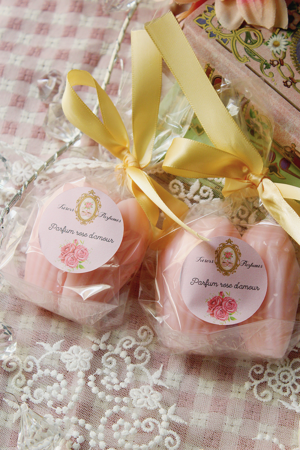 Fondants gourmands parfumés - parfum mix