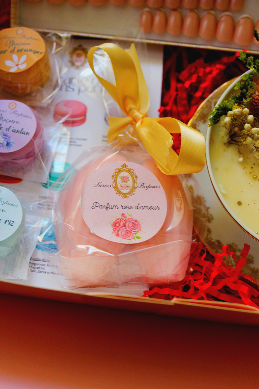 Coffret parfumé " la coquette" tresors parfumes x kapitou