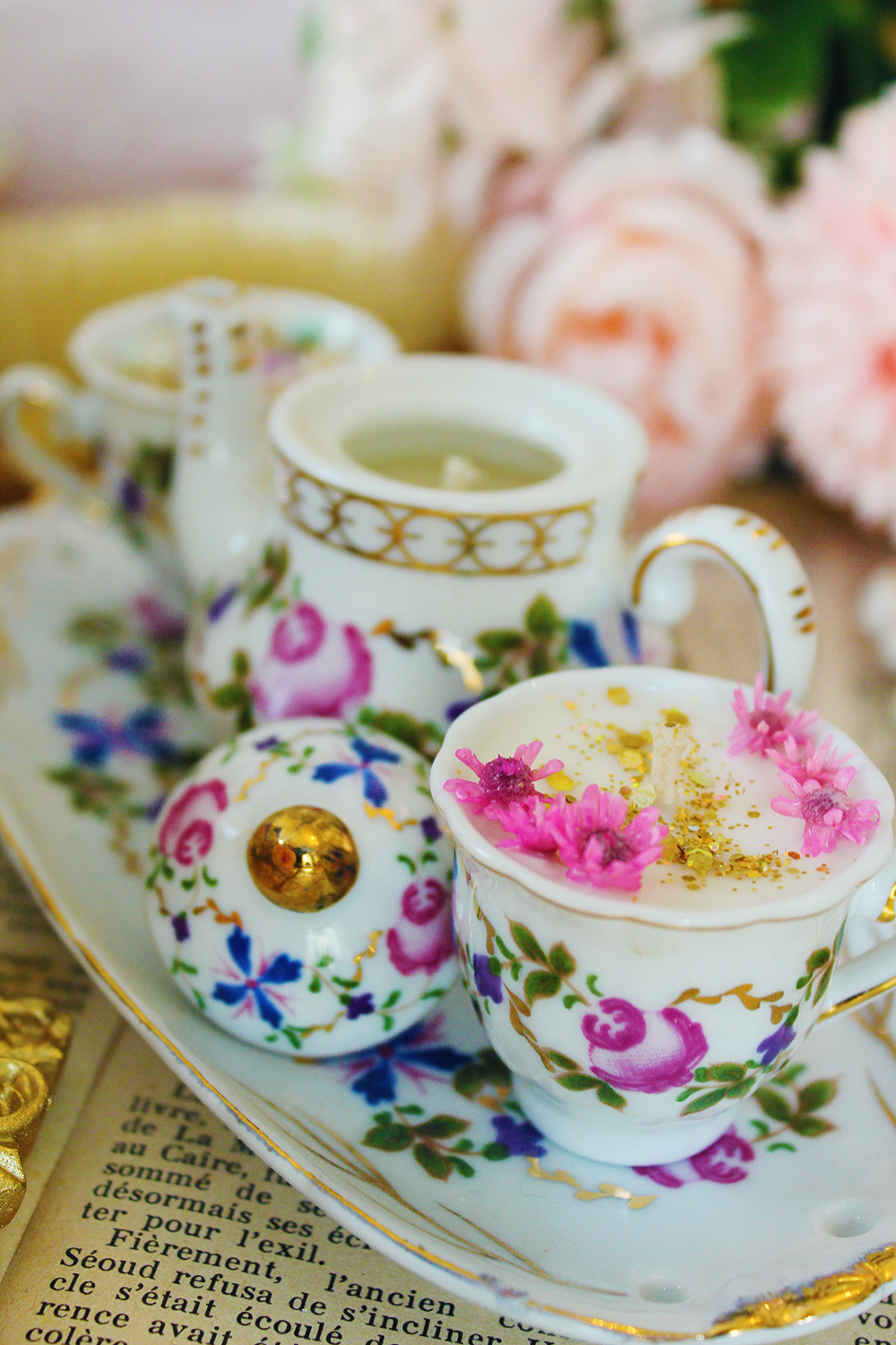 Tea time miniatures -parfum pleine lune, champagne et ambre