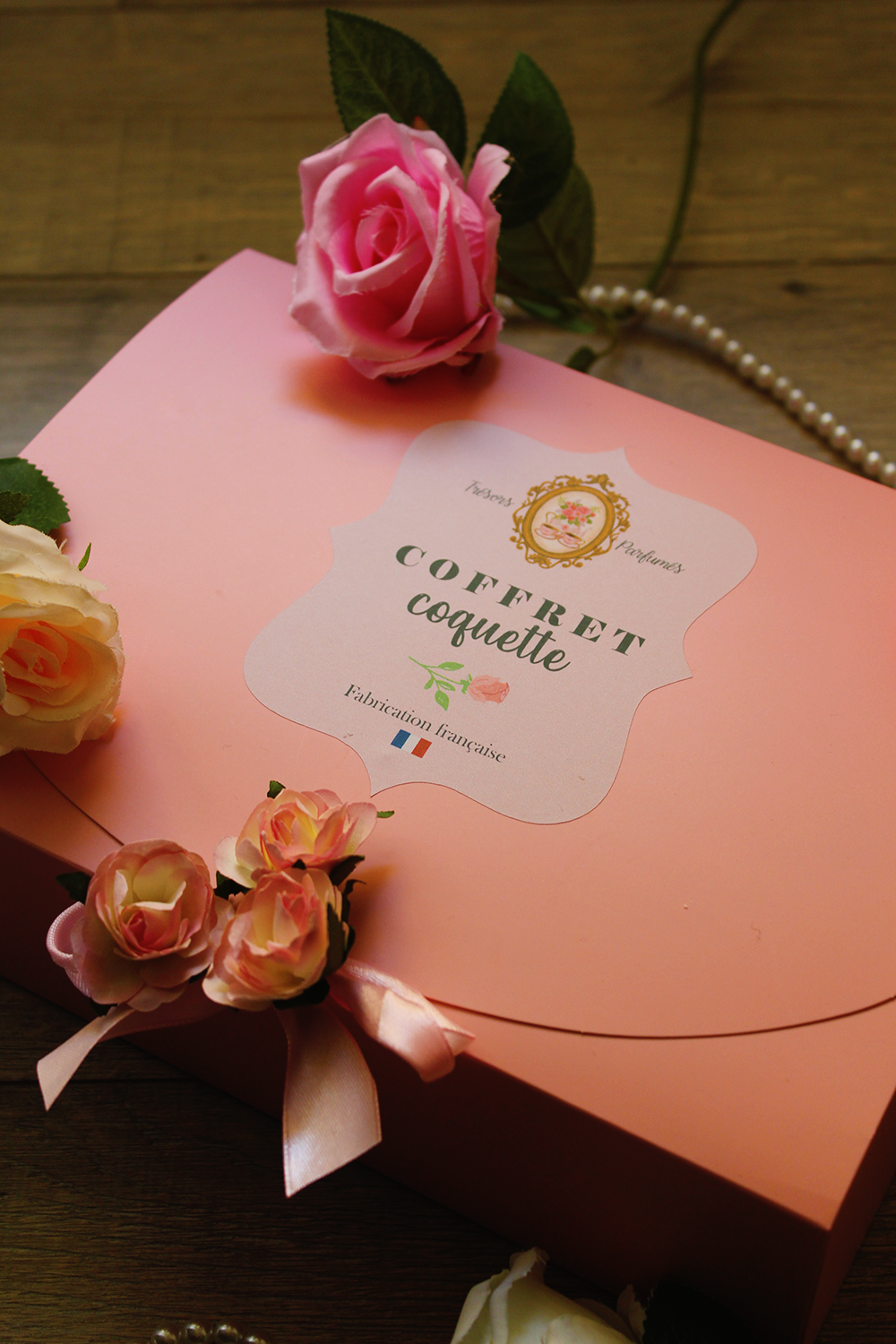 Coffret parfumé " la coquette" tresors parfumes x kapitou