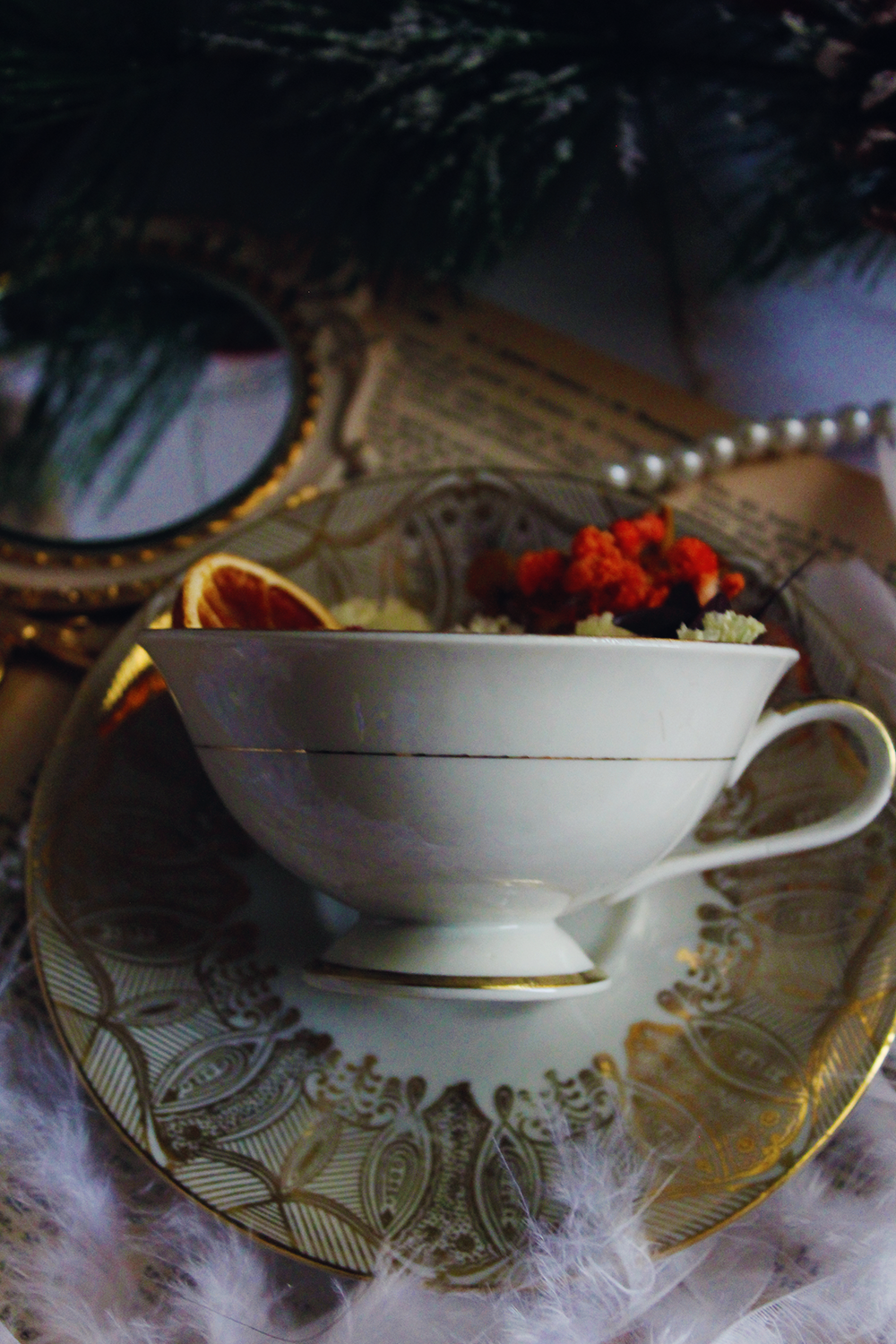 Près du feu - parfum nougat blanc