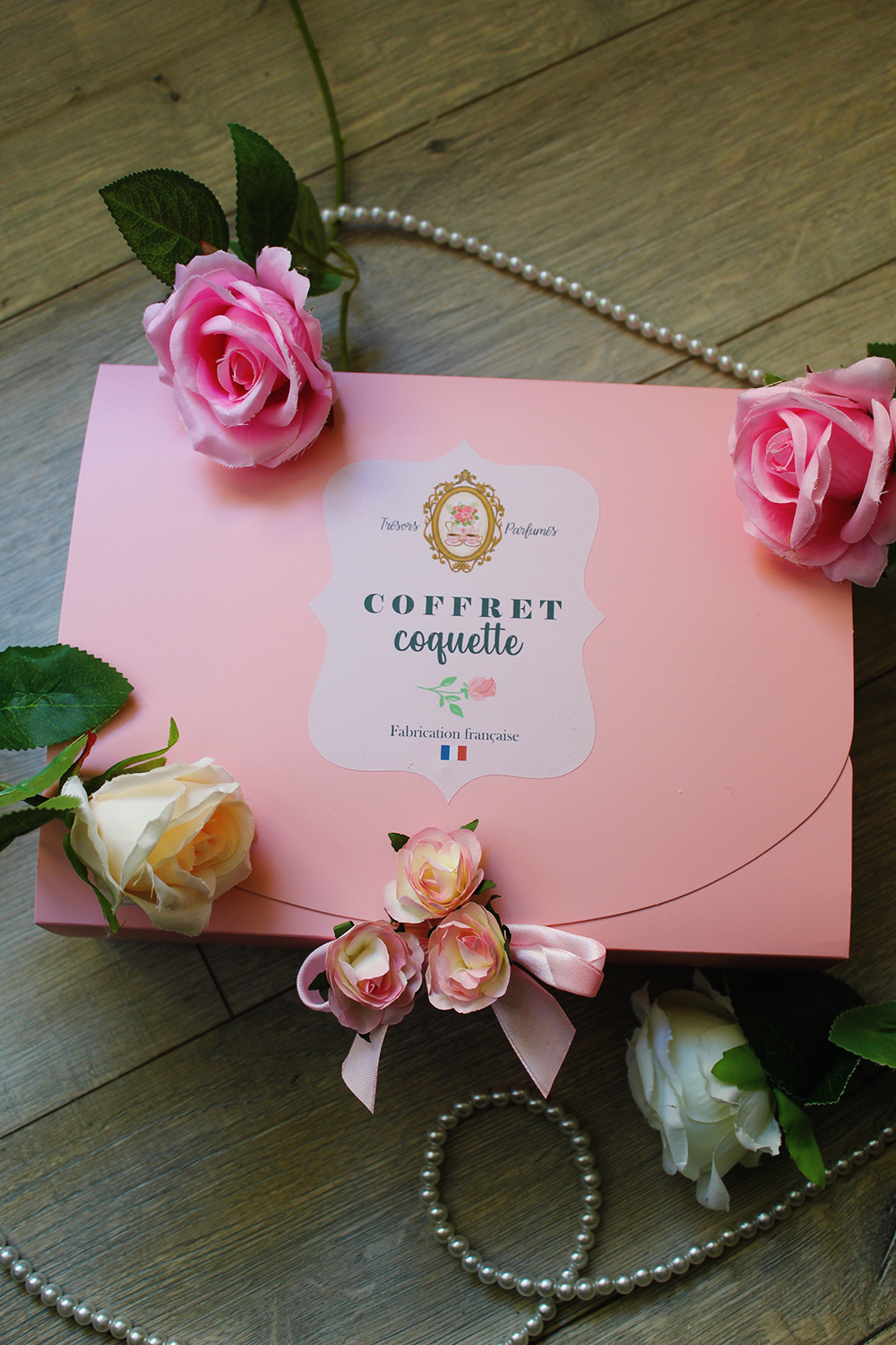 Coffret parfumé " la coquette" tresors parfumes x kapitou