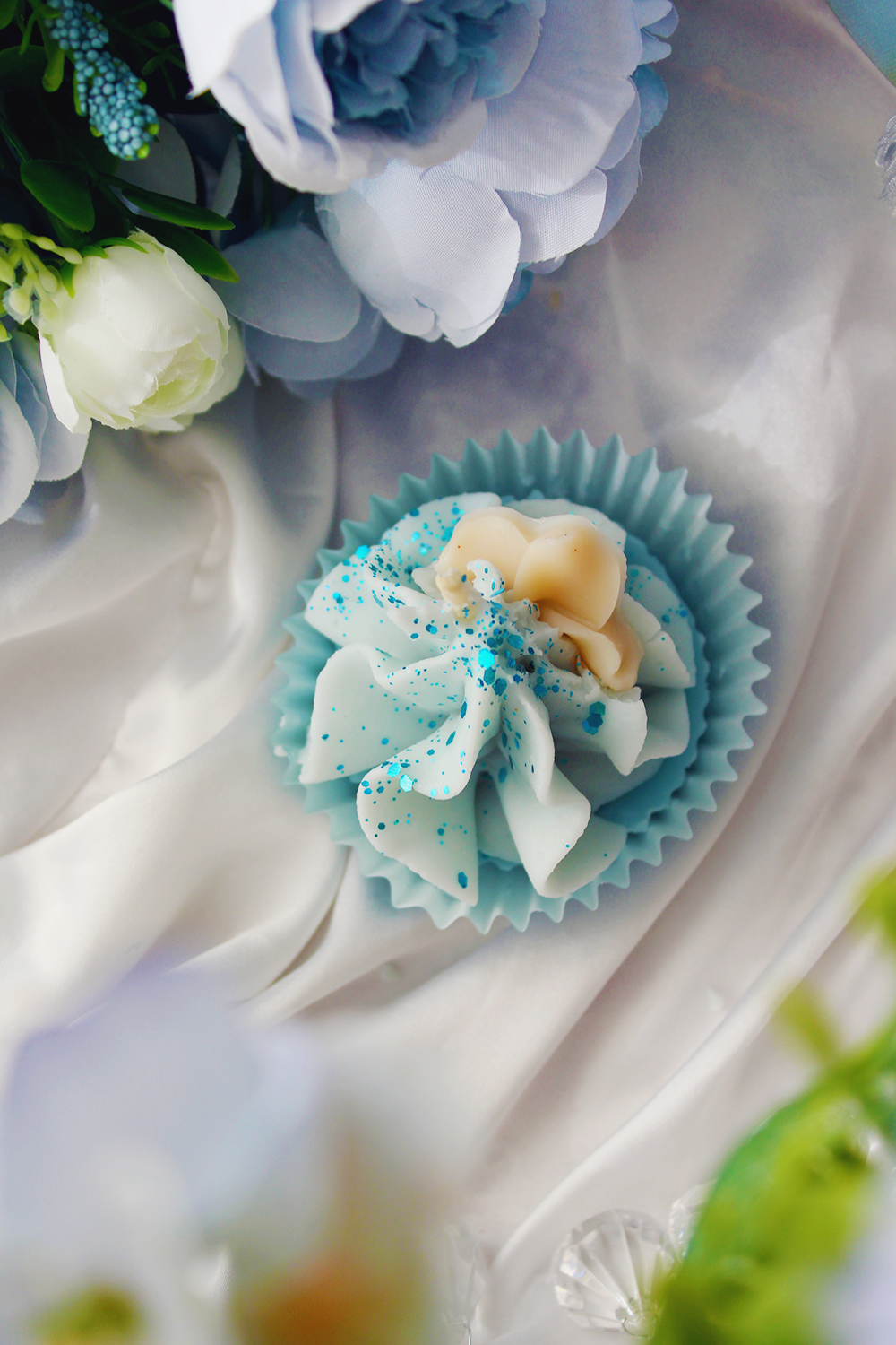 Les bougies cupcakes - parfum au choix