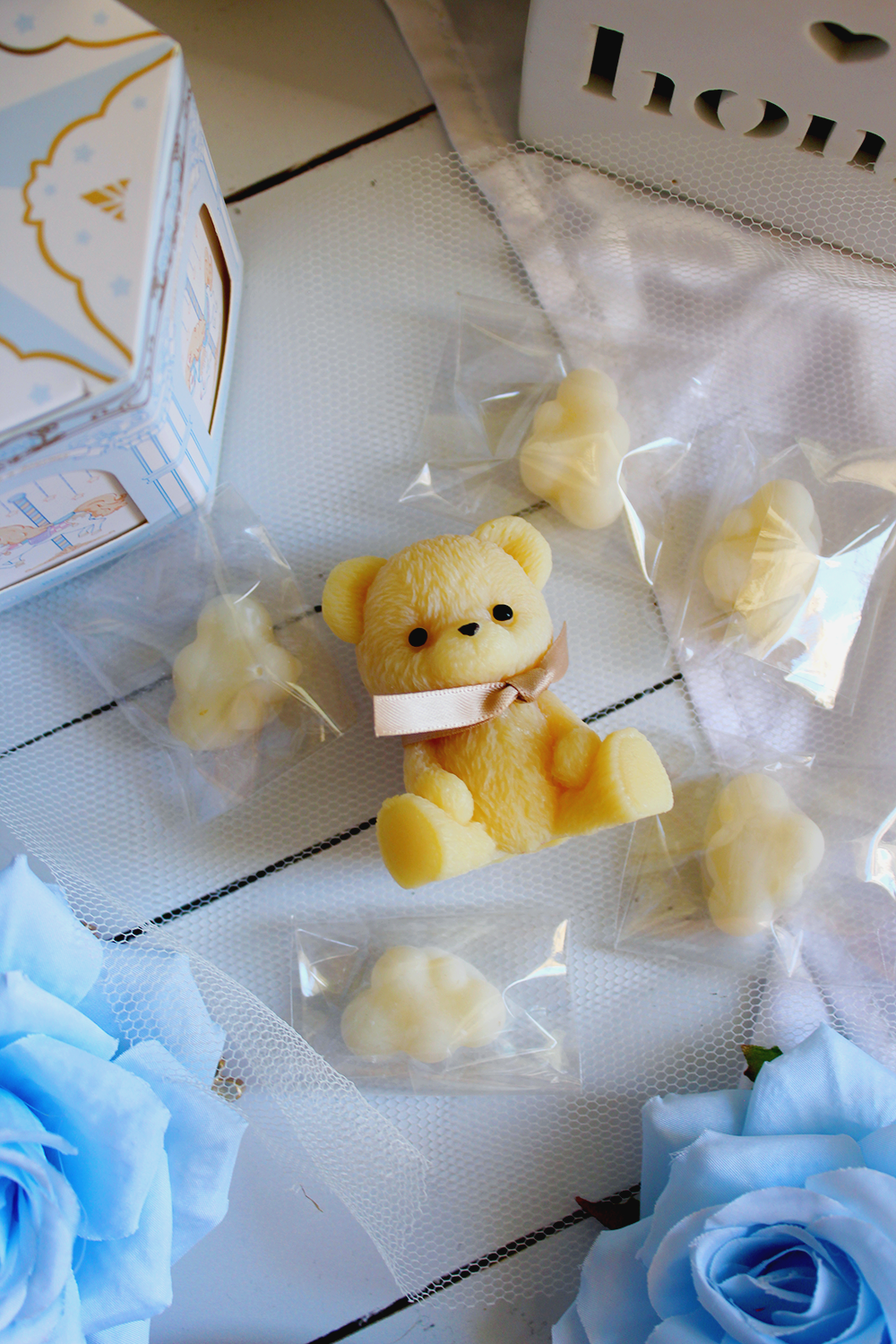Coffret nounours - parfum bonbon et linge propre