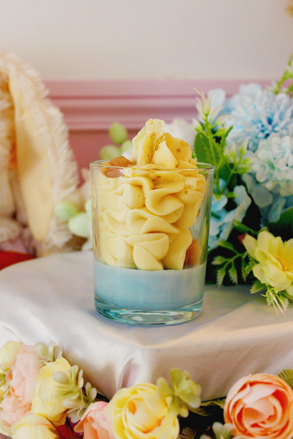 Bougie gourmande "Nuit douce" - parfum mon doudou