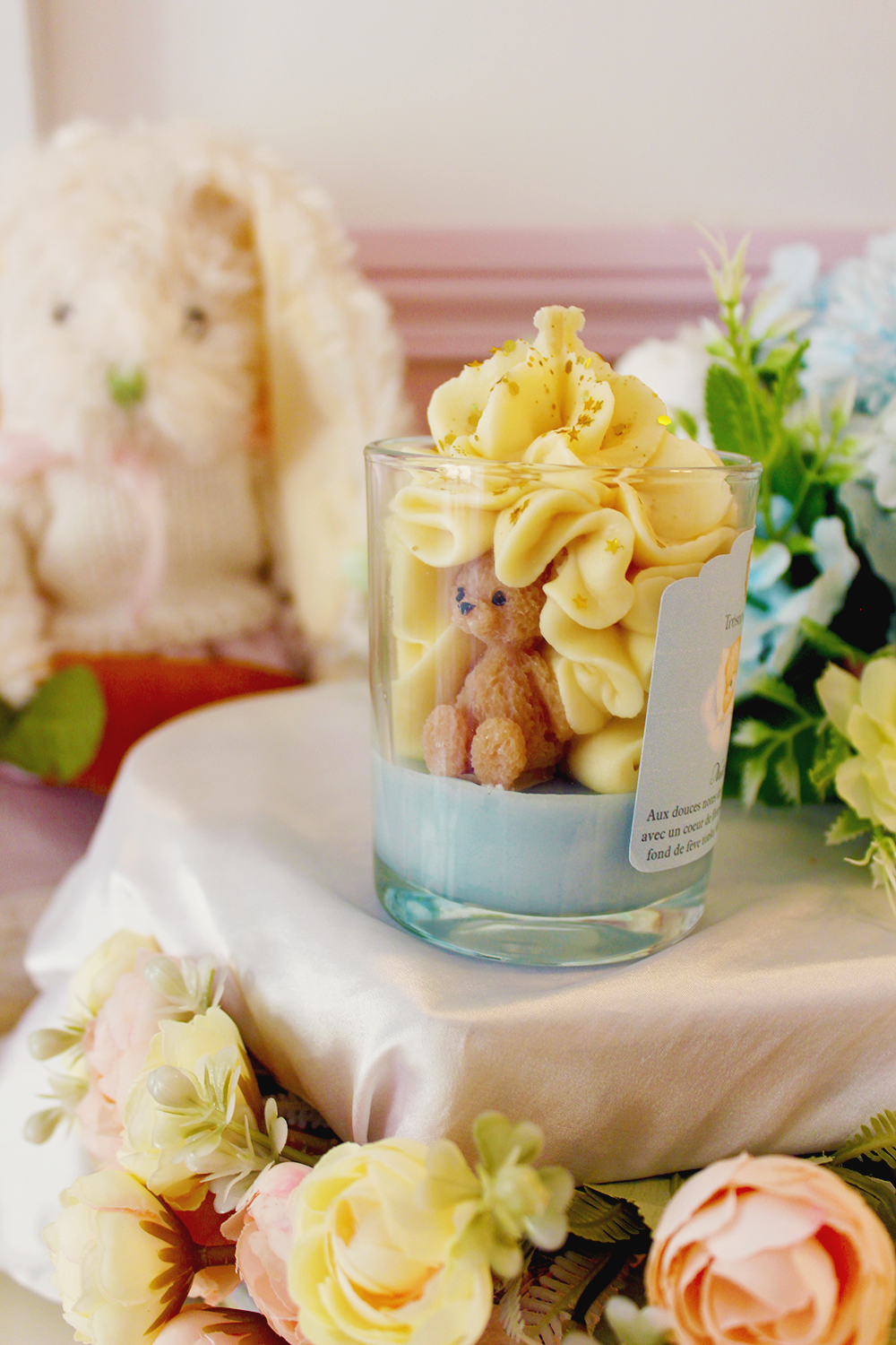 Bougie gourmande "Nuit douce" - parfum mon doudou