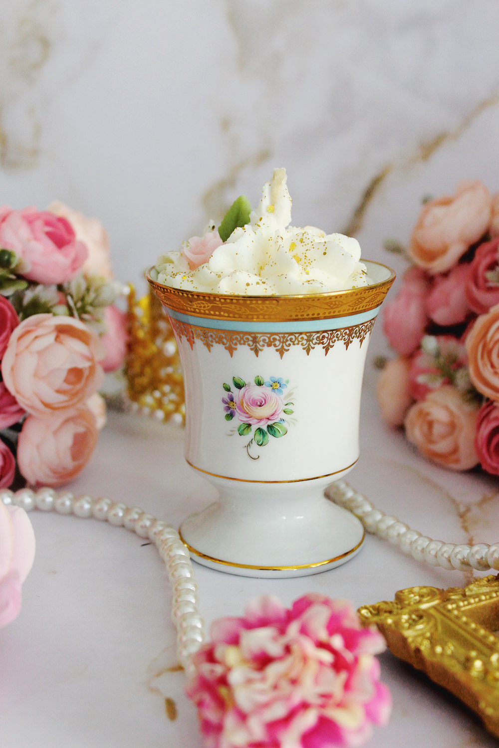 La rose d'amour - parfum poire & freesia ou Chocolat