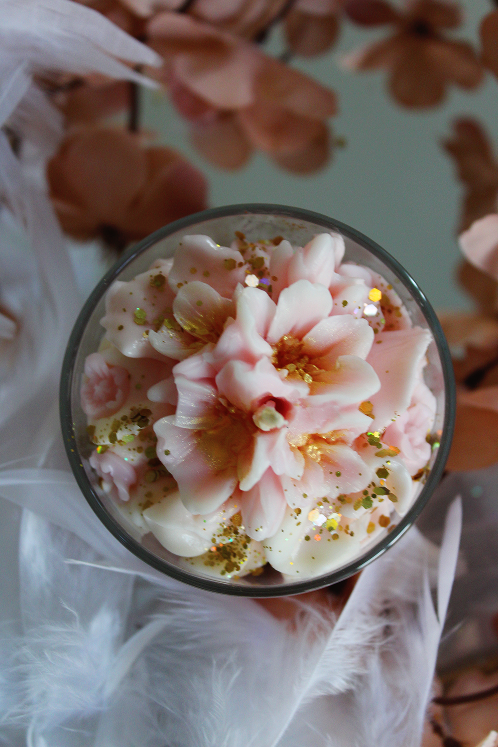 Bougie gourmande balade au Japon - parfum azalée du Japon