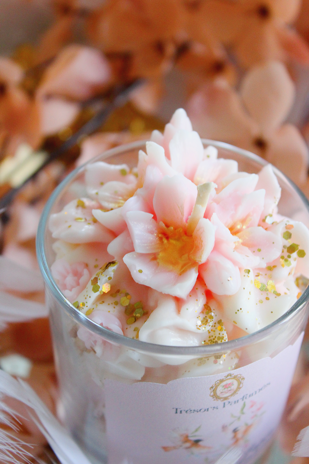 Bougie gourmande balade au Japon - parfum azalée du Japon