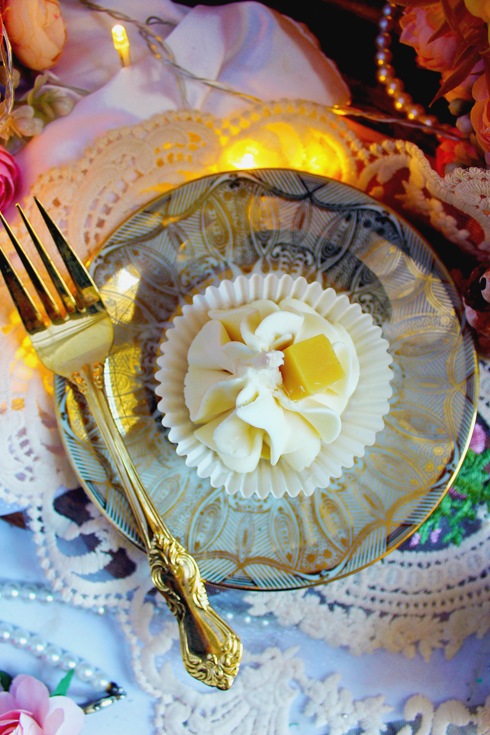 Les bougies cupcakes - parfum au choix