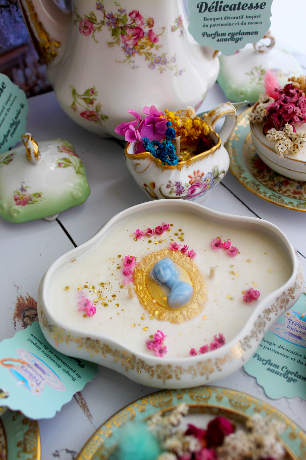 Collection exclusive en porcelaine de Limoges "Delicatesse"