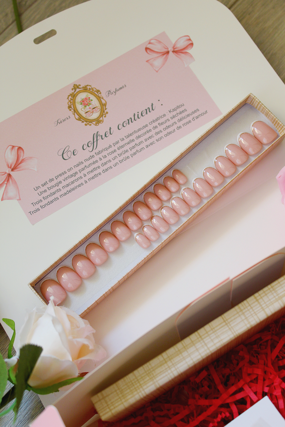 Coffret parfumé " la coquette" tresors parfumes x kapitou