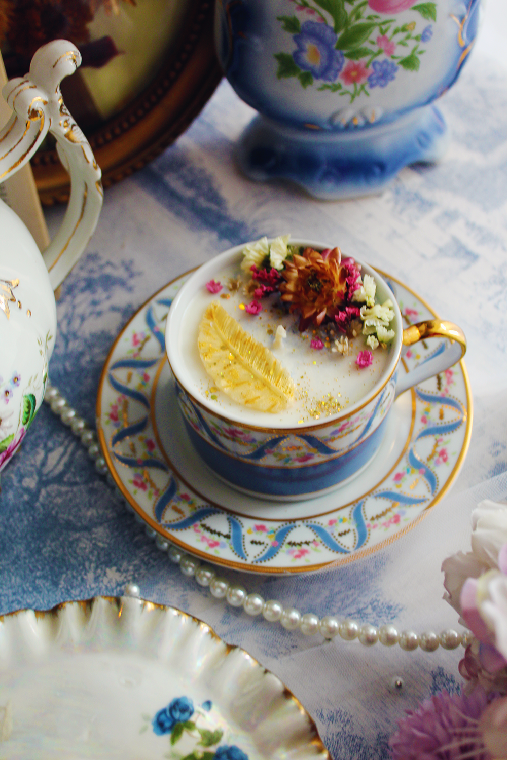 Bougie décorative parfumée Lady Penelope parfum fruits confits