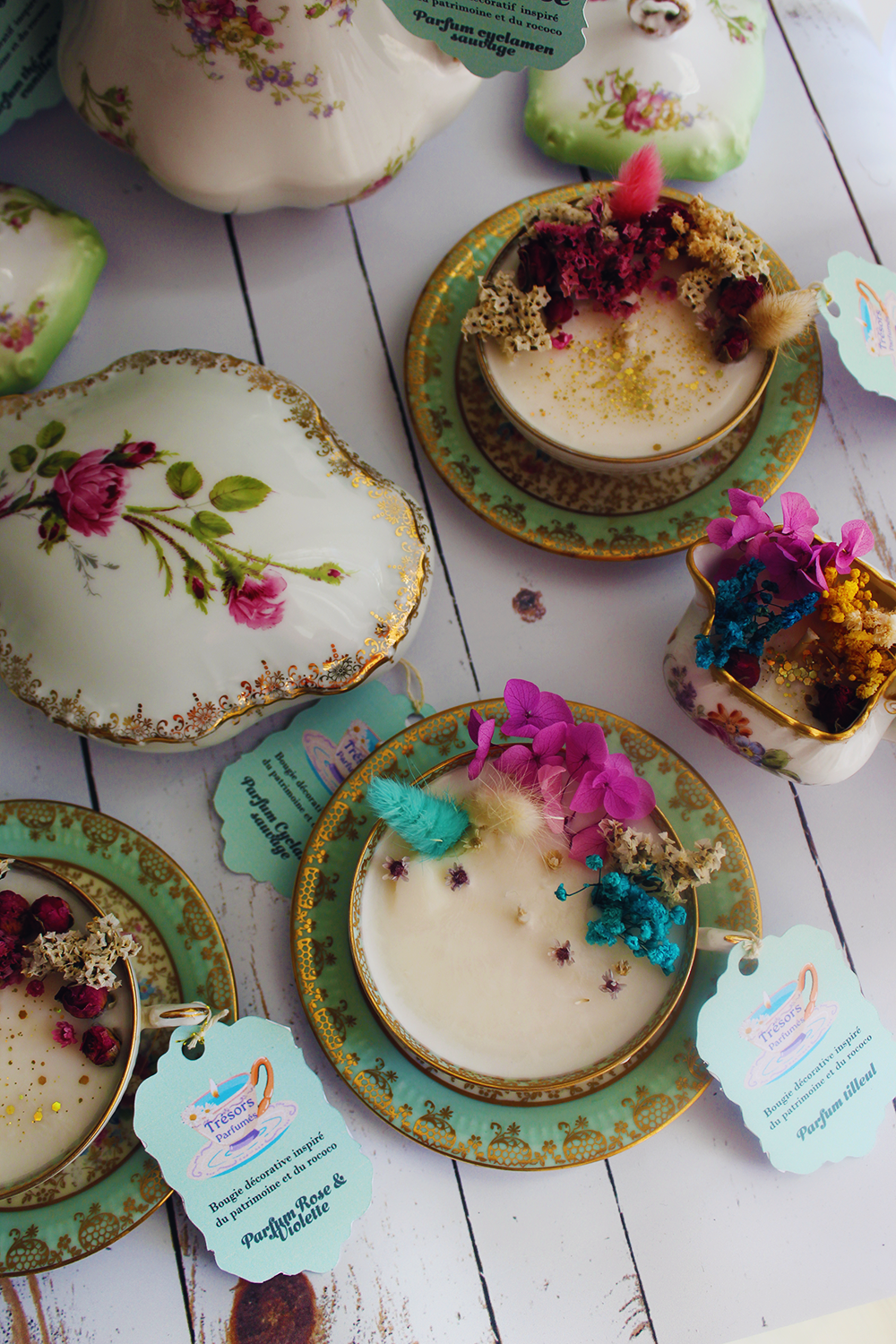 Collection exclusive en porcelaine de Limoges "Delicatesse"