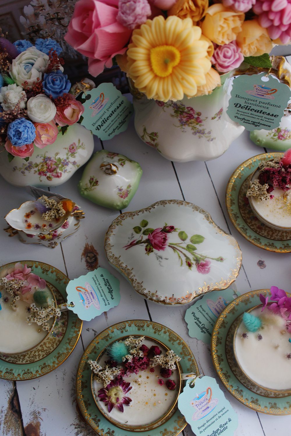 Collection exclusive en porcelaine de Limoges "Delicatesse"