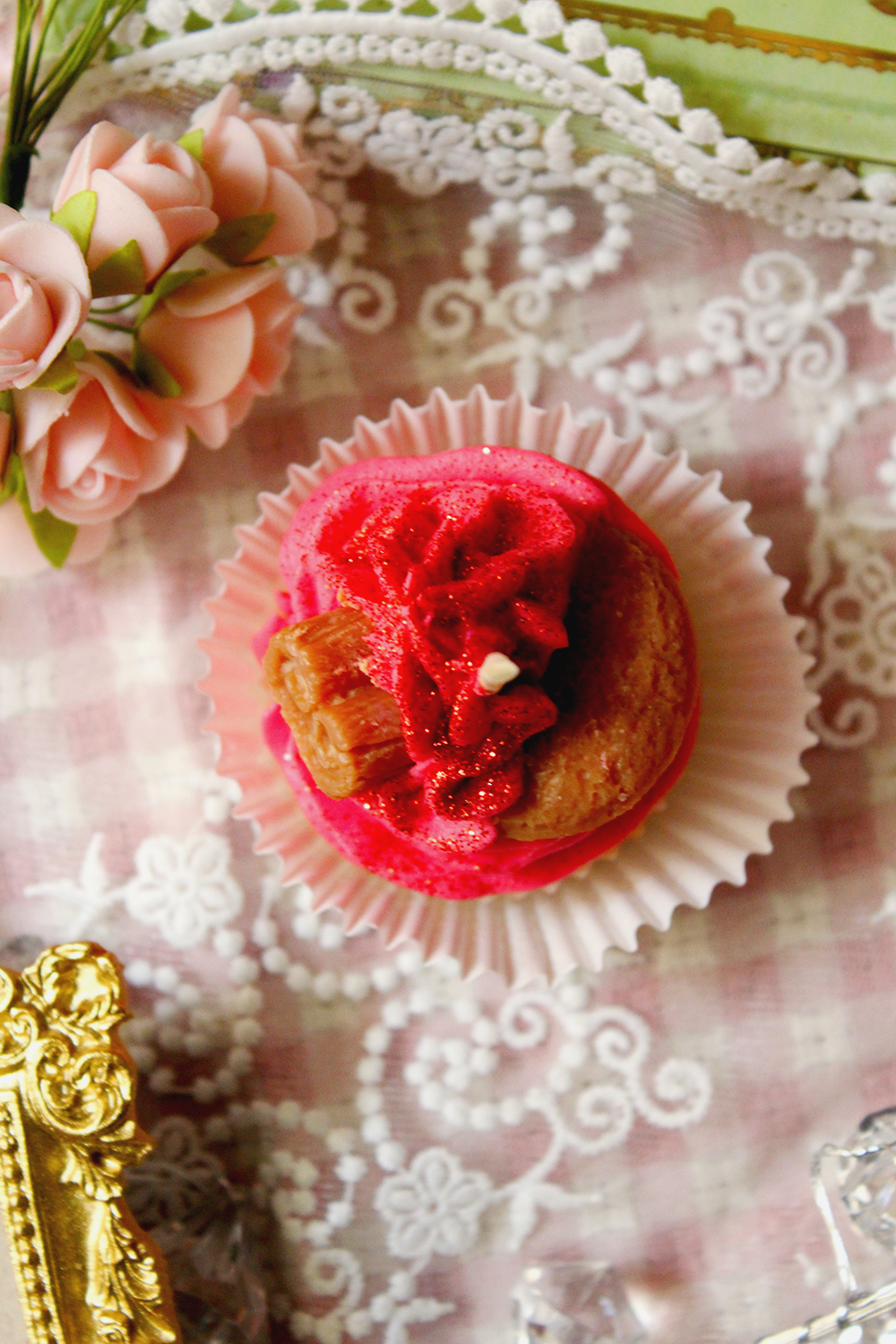 Les bougies cupcakes - parfum au choix