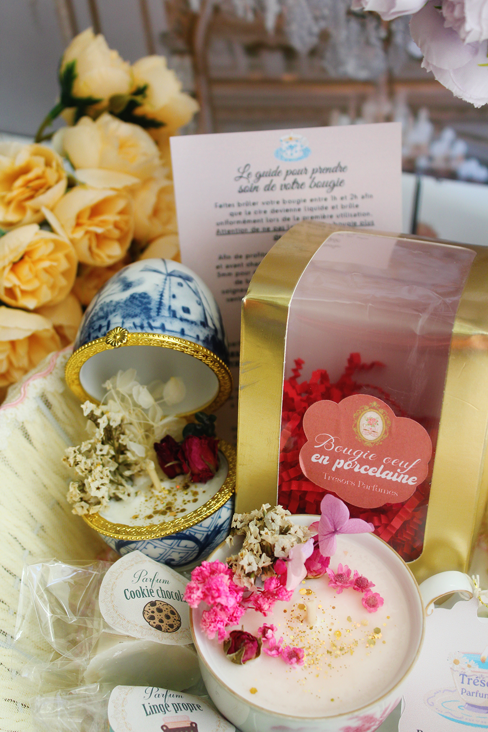 Corbeille parfumée "Maman d'amour"