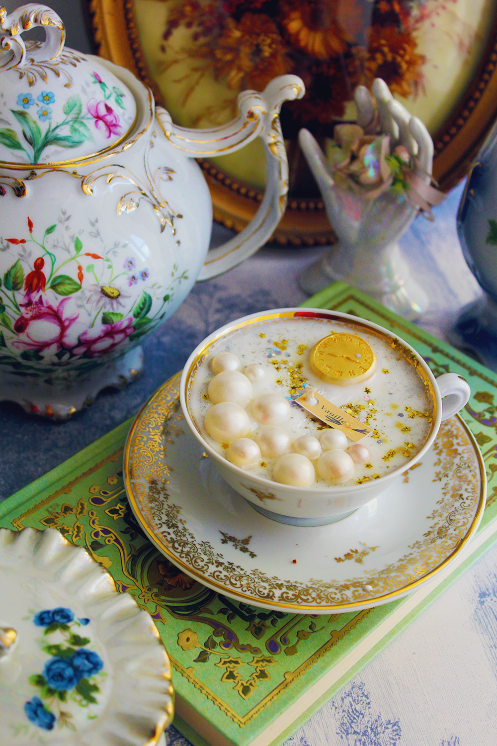 Bougie parfumée décorative Lady Sophie parfum vanille