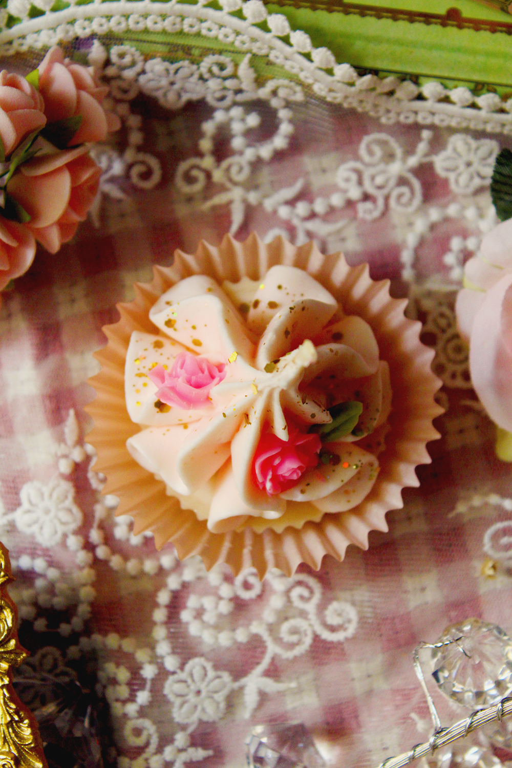 Les bougies cupcakes - parfum au choix