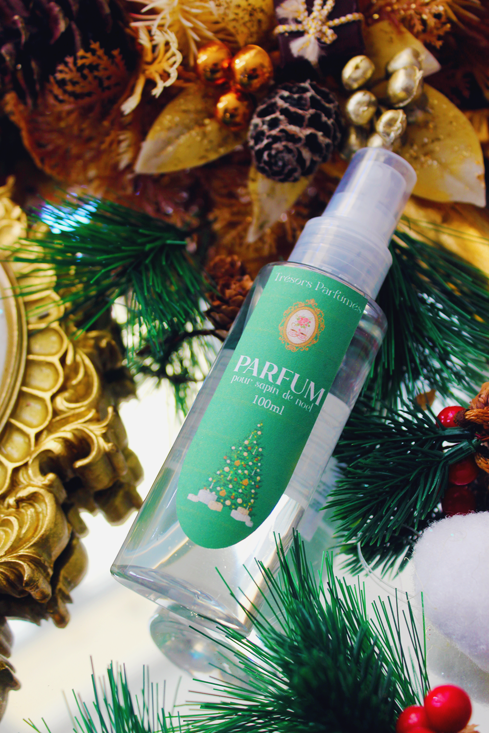 Brume parfumée pour sapin de noël - parfum sapin