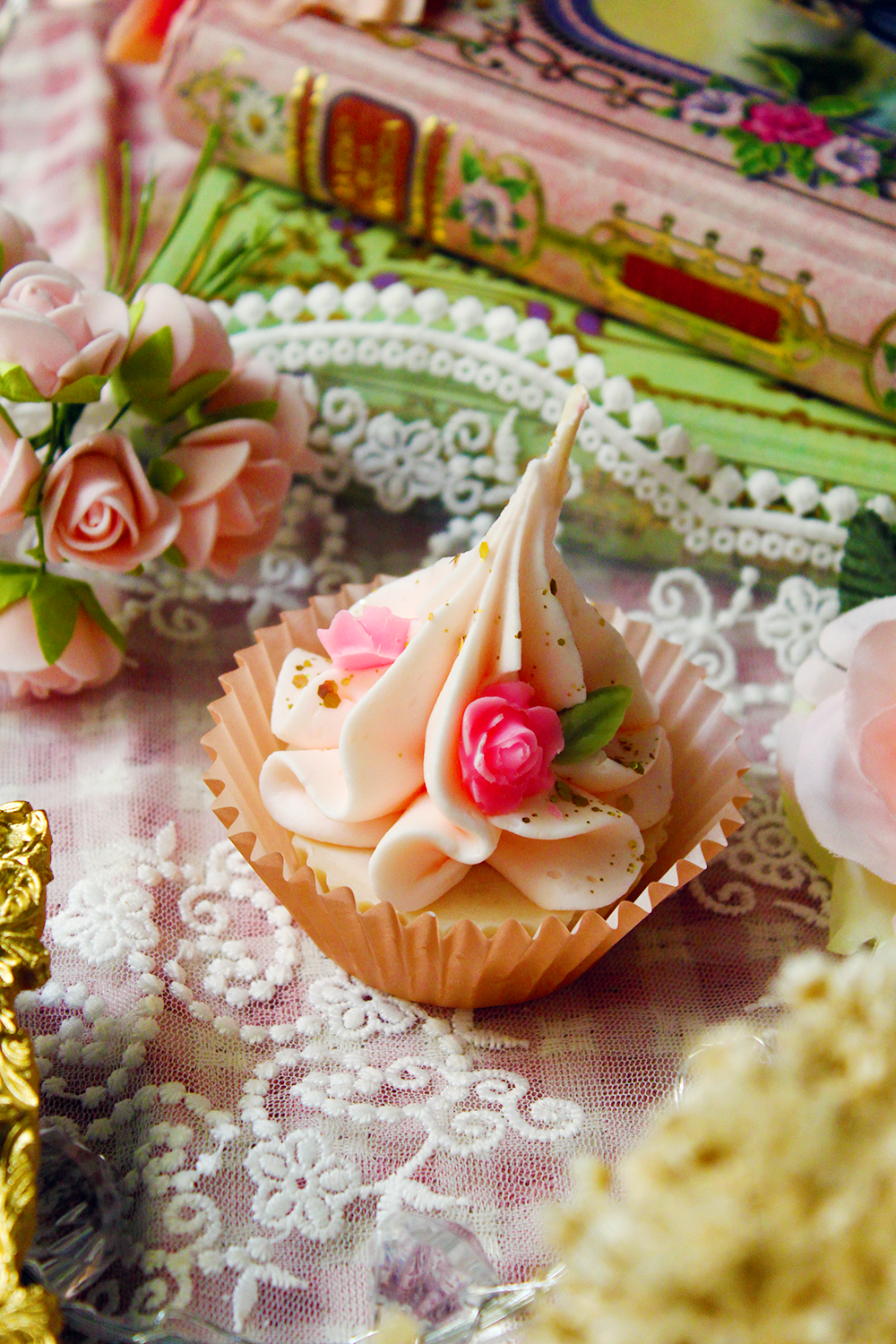 Les bougies cupcakes - parfum au choix