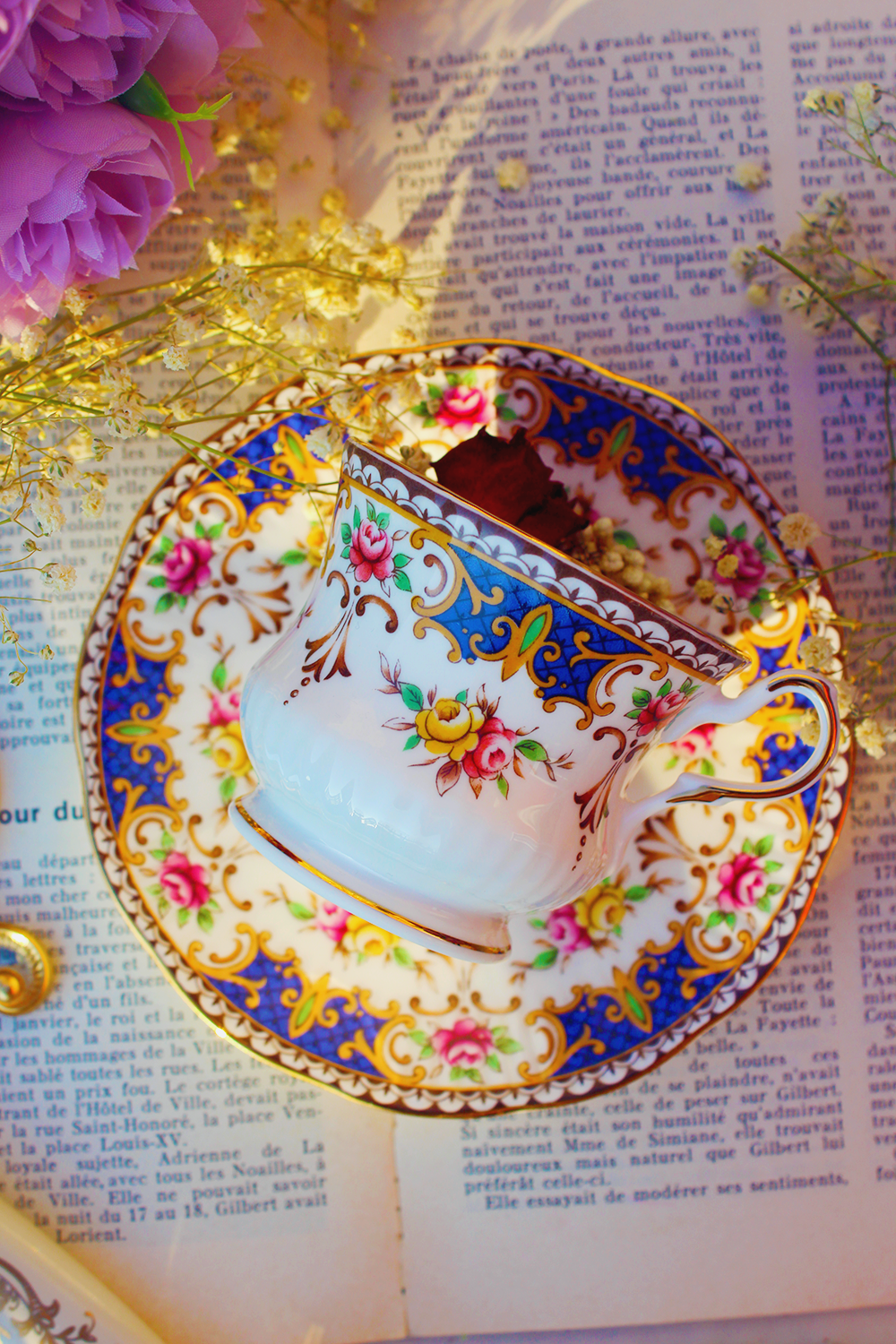 Tea time à la cour royale - parfum pivoine