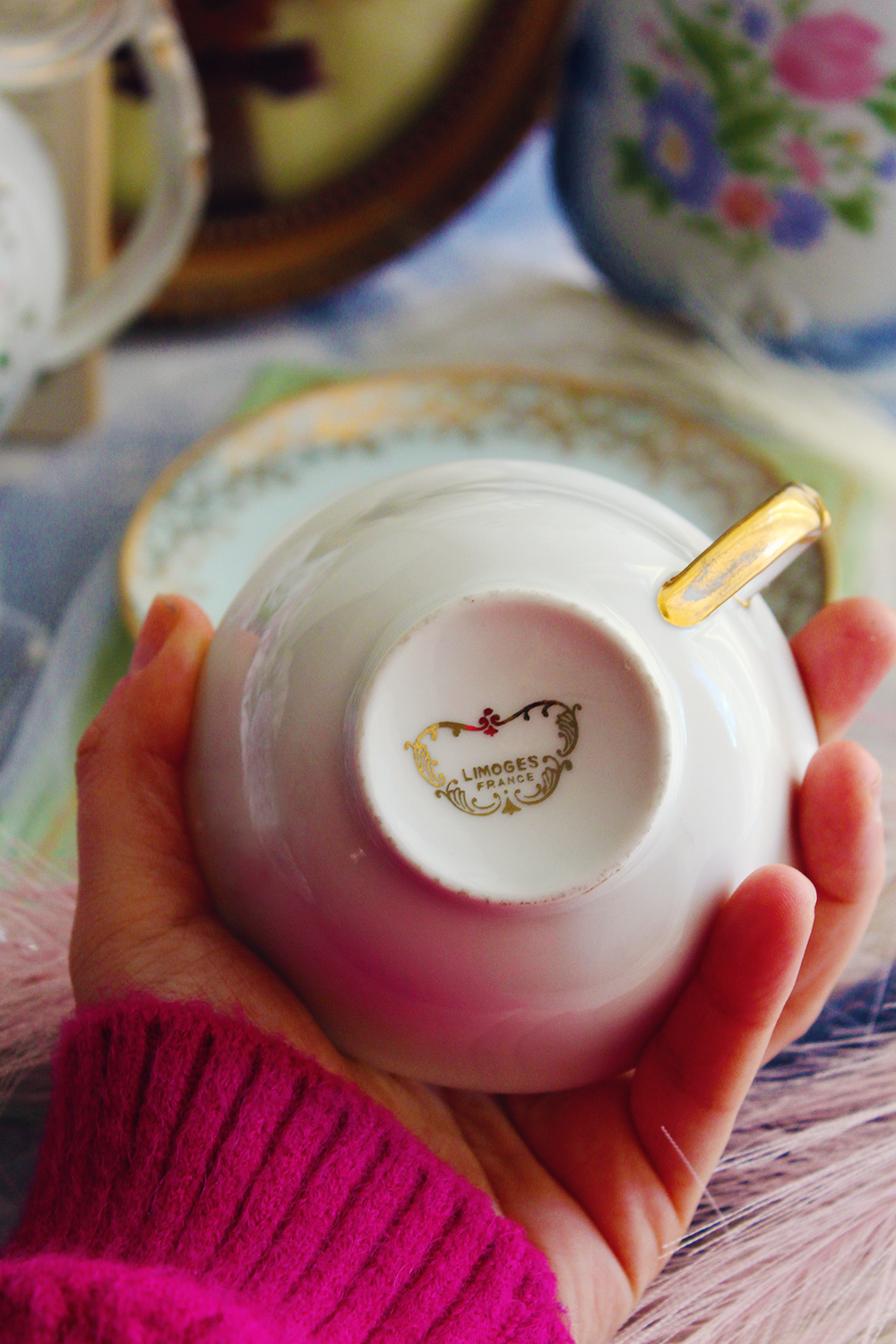 Bougie décorative parfumée Lady daphnée parfum rose et vanille