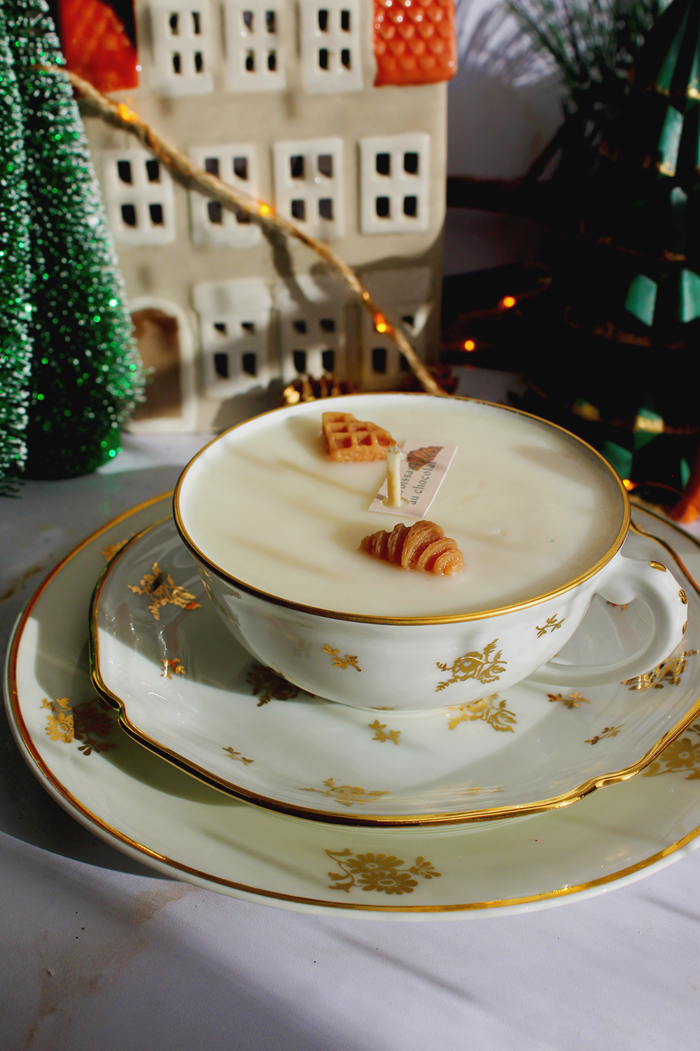 Brunch matinal - parfum croissant au chocolat