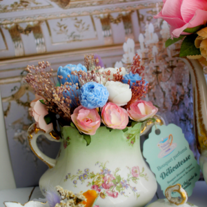 Bouquet parfumé éternel : delicatesse parfum thé noir et vanille
