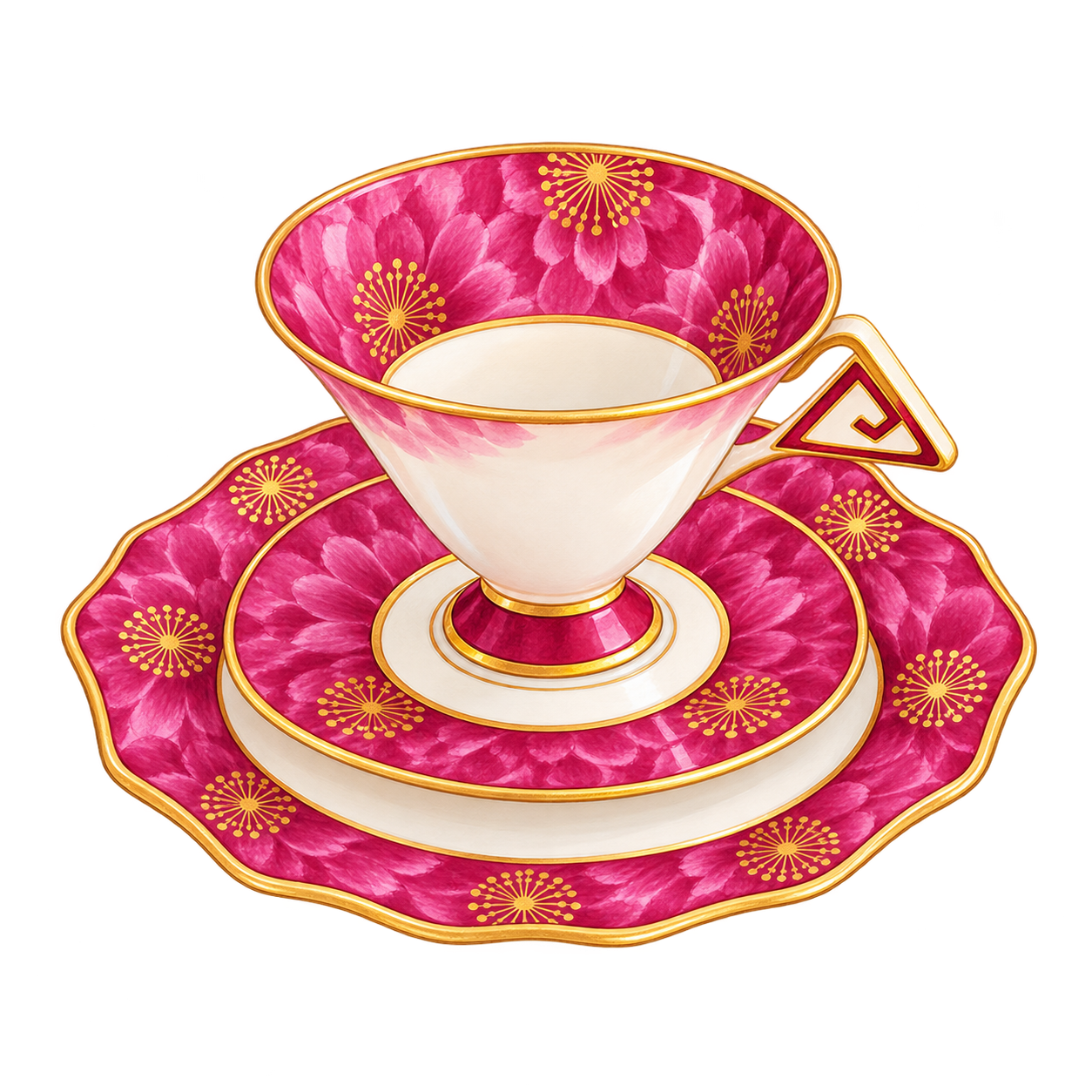 Tasse de collection en porcelaine – Trésors Parfumés