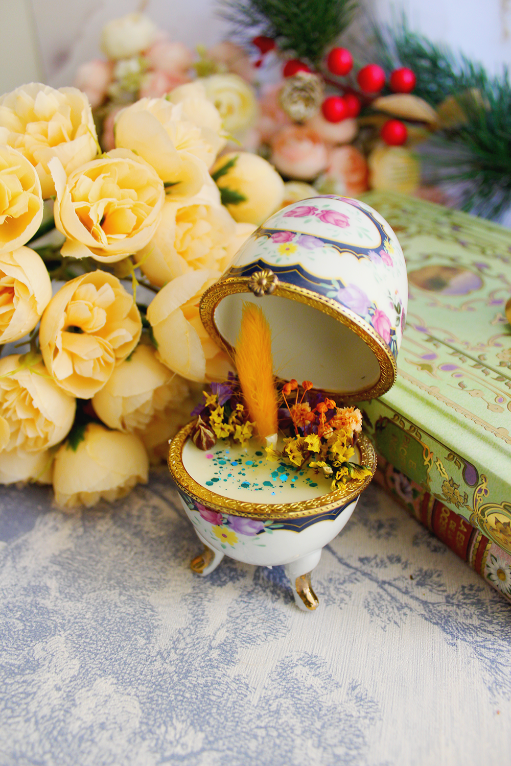 L’Œuf “Le Palais des fleurs” – parfum monoi-peche