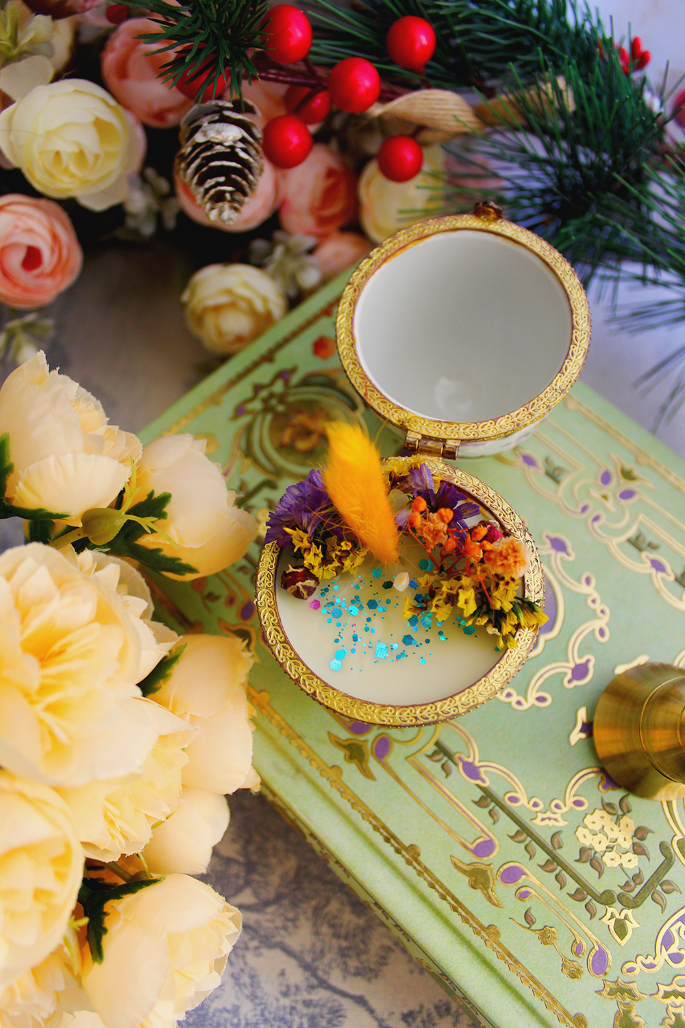 L’Œuf “Le Palais des fleurs” – parfum monoi-peche – Image 2