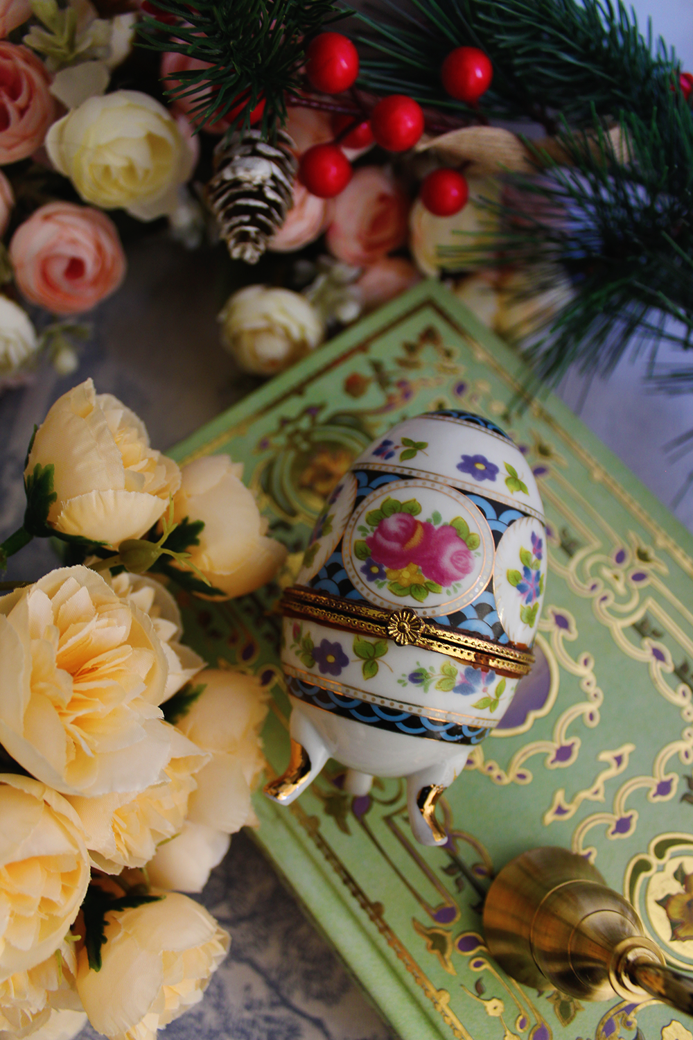L’Œuf “Le Secret des Roses” – parfum monoi pêche – Image 3
