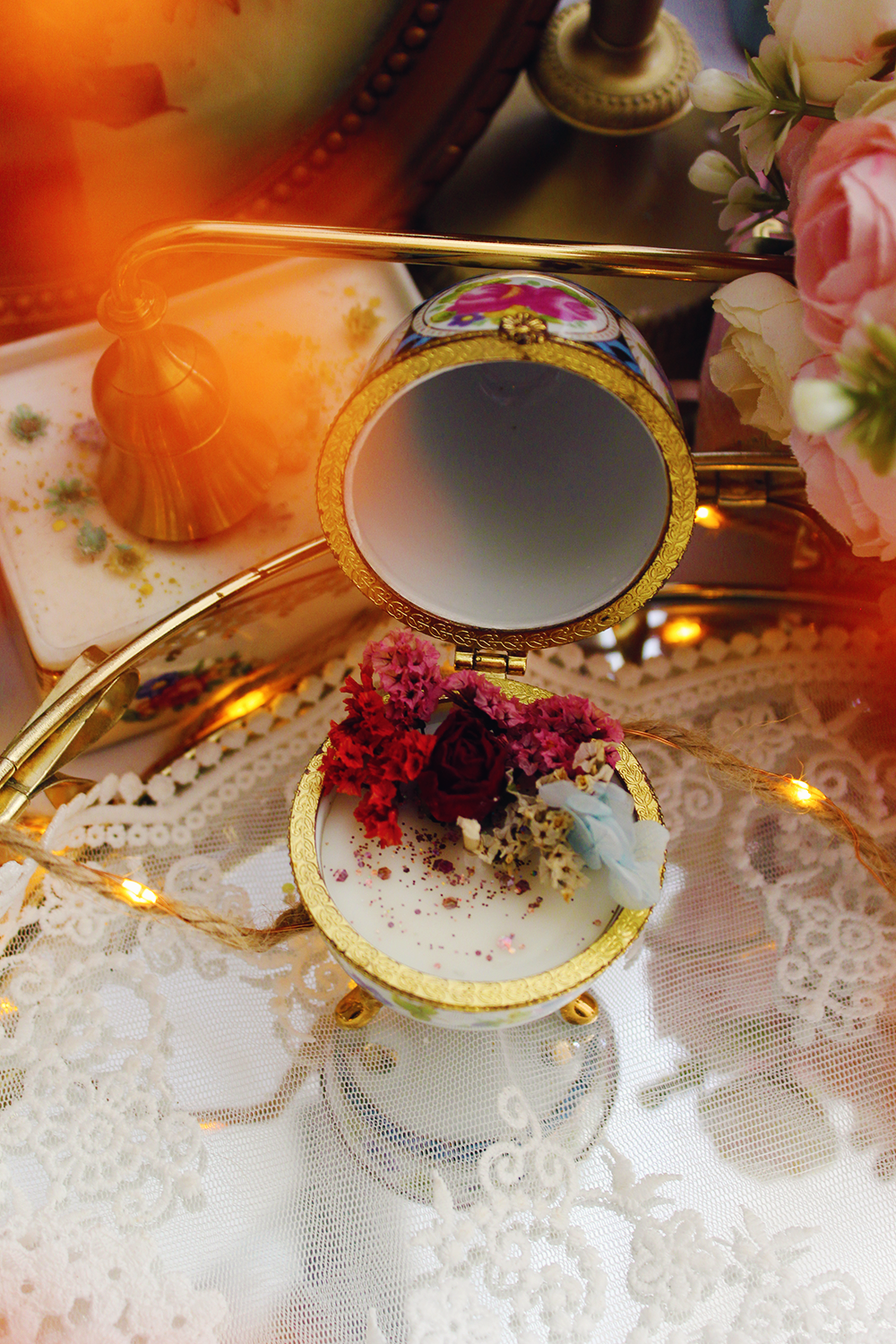 L’Œuf “Le Secret des Roses” – parfum hibiscus – Image 2